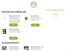 Tablet Screenshot of order.ensvenskklassiker.se